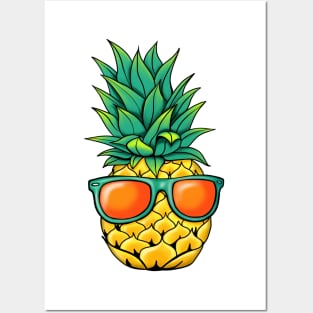 Pineapple Posters and Art